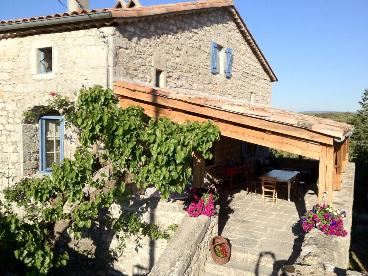 Bed and Breakfast L'Apogee Labeaume Zewnętrze zdjęcie